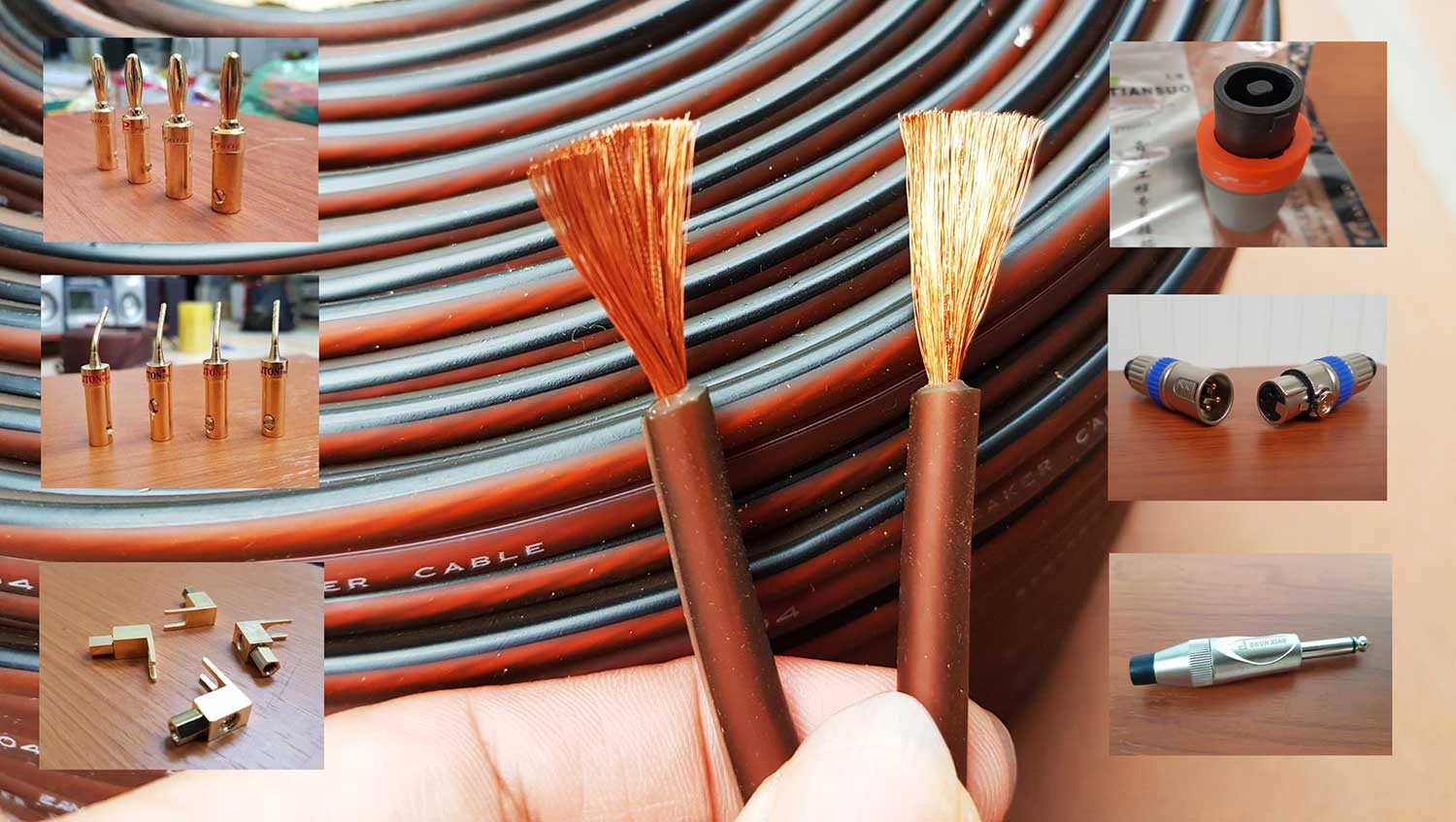 Chất liệu dây loa